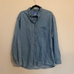 Light Blue Denim/Chambray Button Down